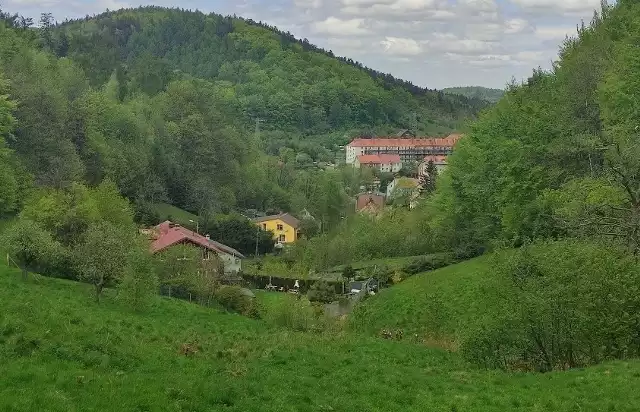 Wyobraźcie sobie uroczą dolinę pomiędzy dzielnicami dolnośląskiego miasta, otoczoną wzgórzami i lasami, przeciętą strumieniem.