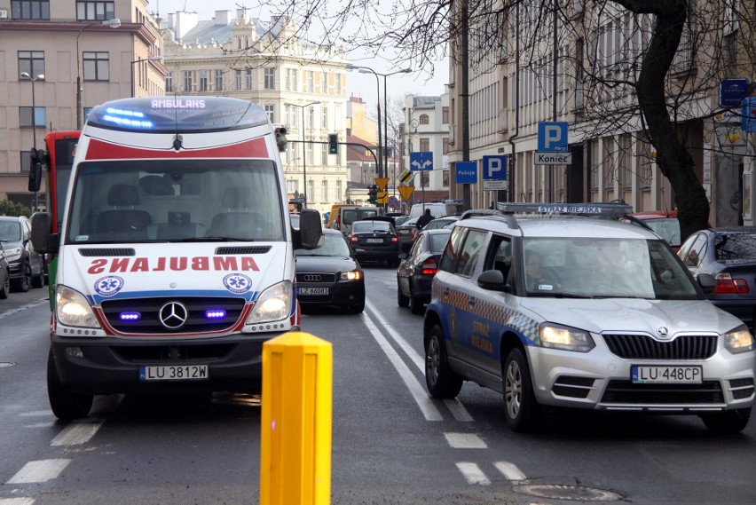 Akcja policji przy ul. Okopowej w Lublinie. Co się stało? (ZDJĘCIA)