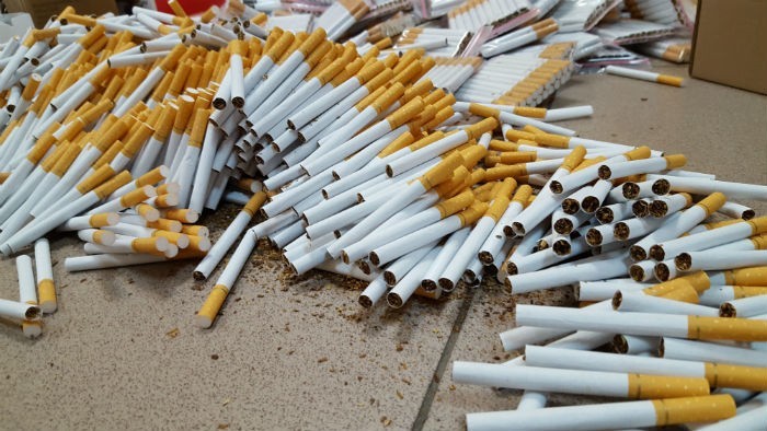 Policja ujawniła nielegalne wyroby tytoniowe.