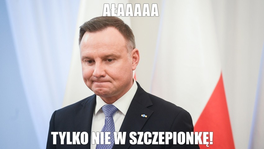 Andrzej Duda o szczepieniach na antenie TVP. Internet...