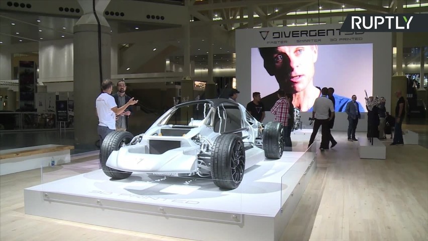Pierwszy samochód stworzony w... drukarce 3D [VIDEO]