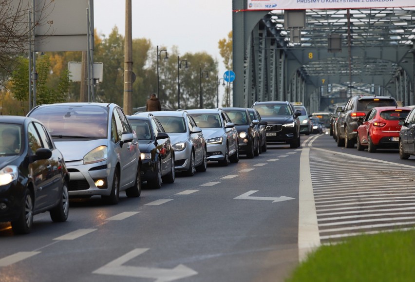 Zakorkowane lewobrzeże w Toruniu