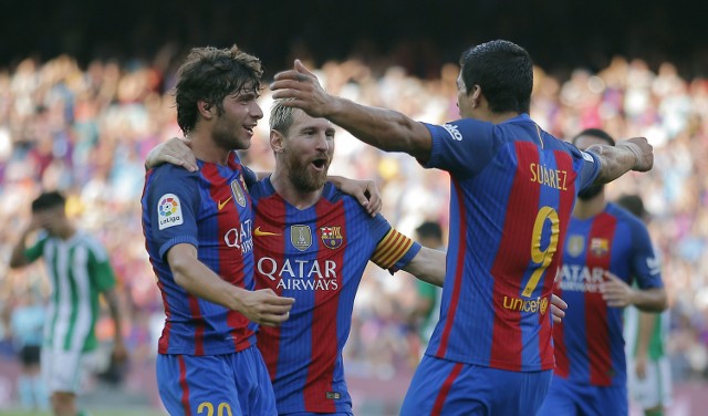 FC Barcelona rozniosła na Camp Nou ekipę Betisu