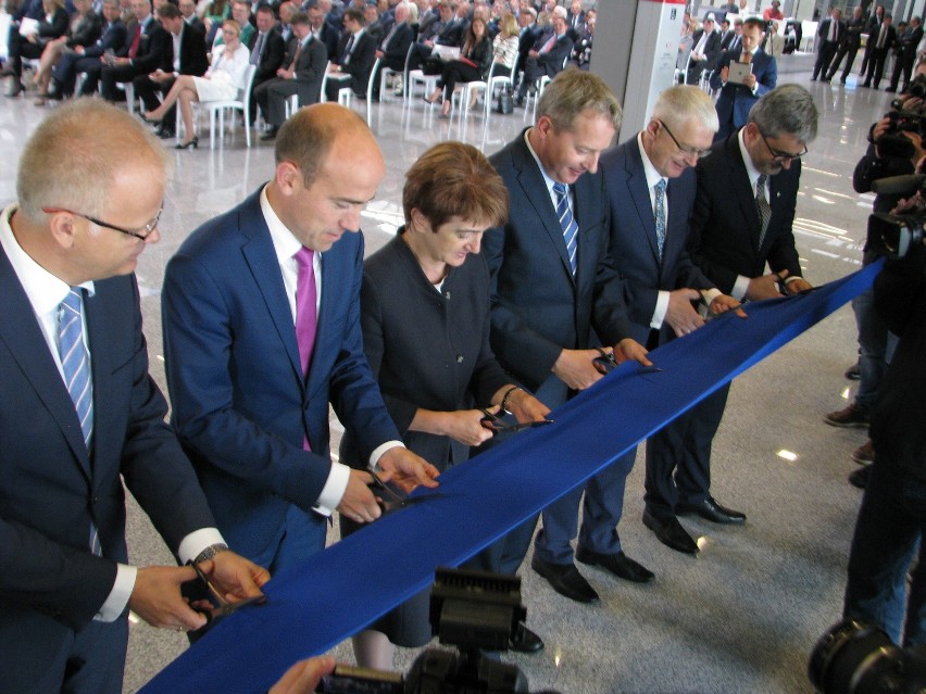 Otwarcie nowej hali przylotów na lotnisku Katowice Airport