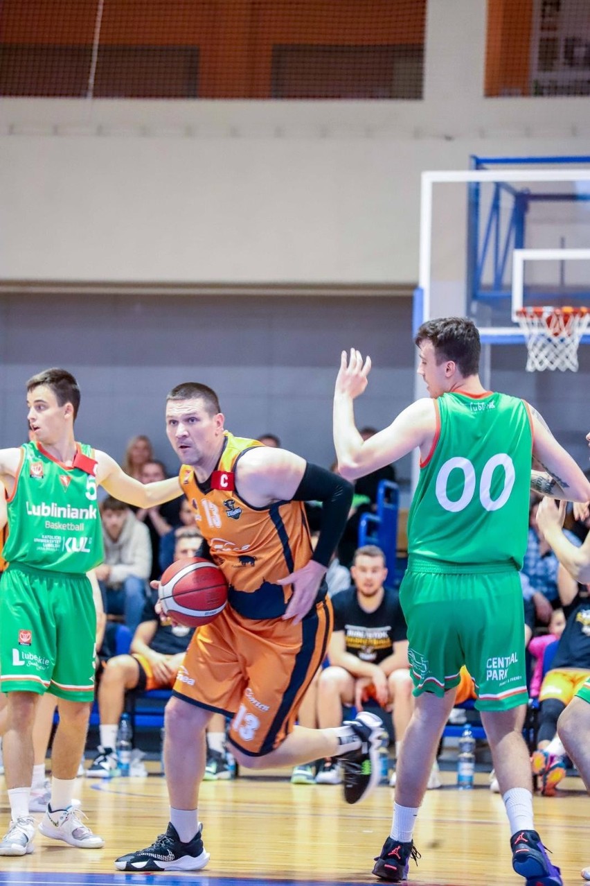 Żubry Chorten Białystok - Lublinianka Basketball Lublin...