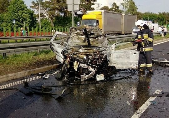 Do groźnego wypadku doszło na trasie S8 w czwartek około...