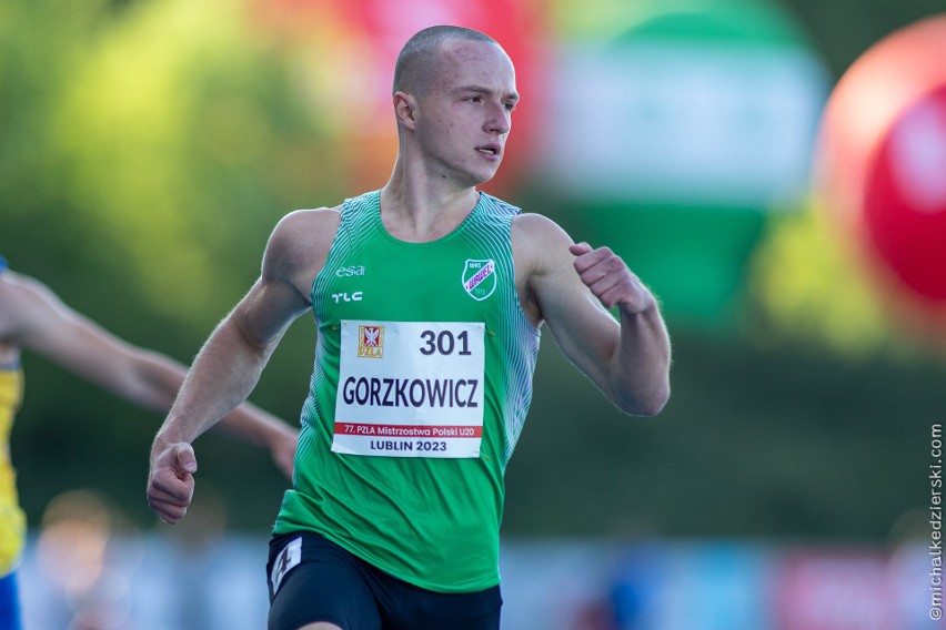 Michał Gorzkowicz z Wawelu Kraków znów pobiegł na medal