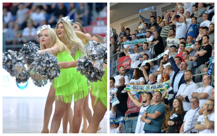 Kibice i Cheerleaders Włocławek podczas meczu Anwil Włocławek - Asseco Arka Gdynia [zobaczcie zdjęcia]