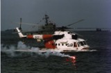 Akcja ratownicza na Bałtyku. Śmigłowiec Marynarki Wojennej ratował litewskiego marynarza