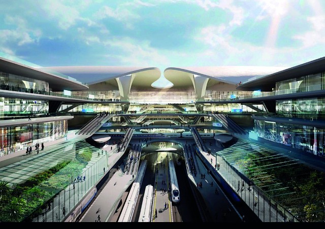 Koncepcja autorstwa pracowni Zaha Hadid Architects