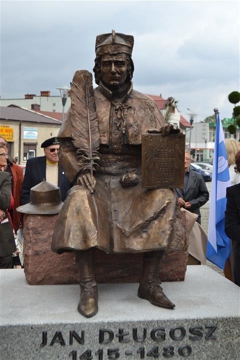 Odsłonięcie pomnika Jana Długosza w Kłobucku