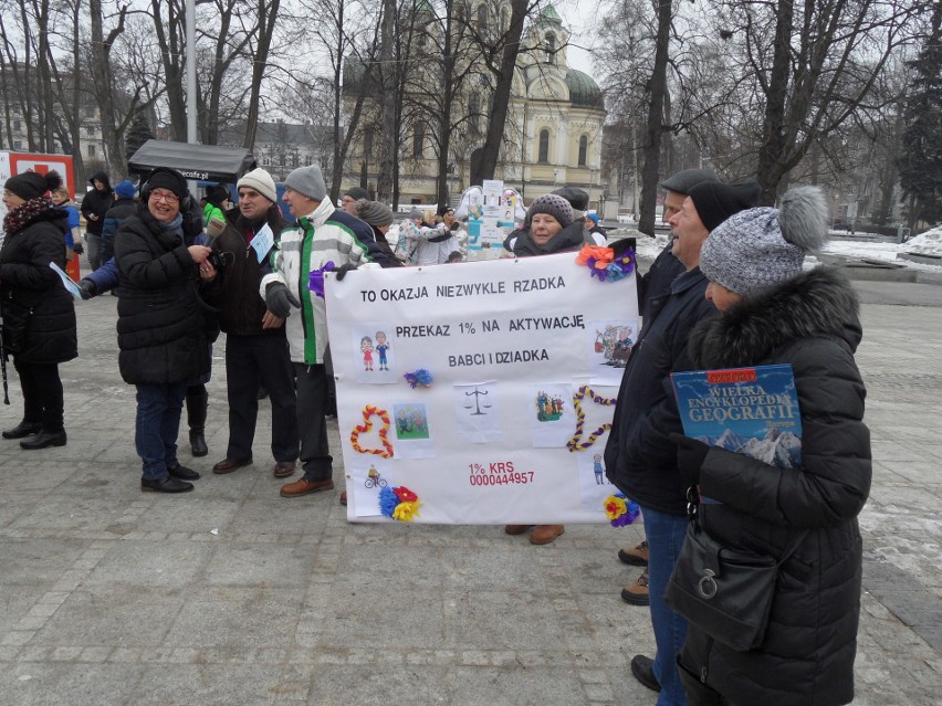 Happening w Częstochowie: zostaw w mieście 1 procent podatku [ZDJĘCIA]