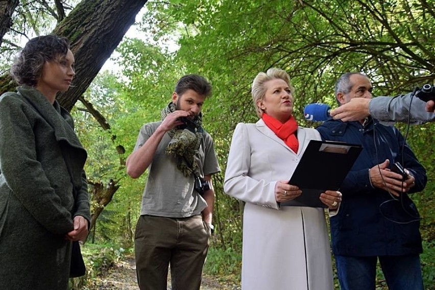 Bożena Lisowska apeluje o zachowanie Wąwozu Czarnego w Kazimierzu Dolnym