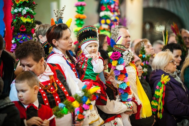 Niedziela Palmowa 2016 w Łysych (zdjęcia)