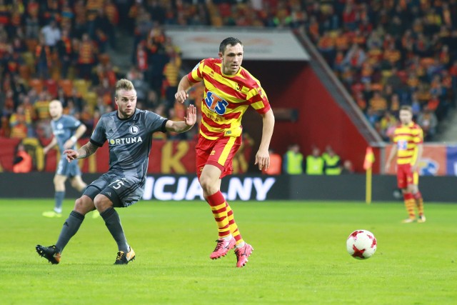 Jagiellonia - Legia 1:0. Jagiellonia wygrywa z Legią w Białymstoku!