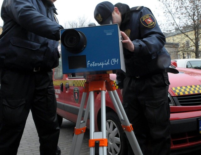 Straż Miejska dysponuje fotoradarem od stycznia 2012 r.