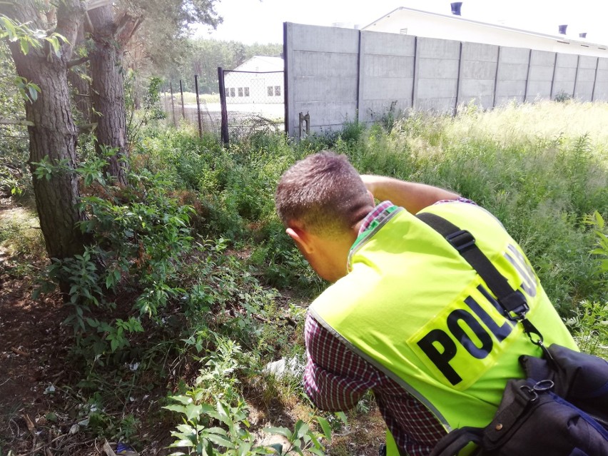 Na miejscu znaleziska była m.in. policja.