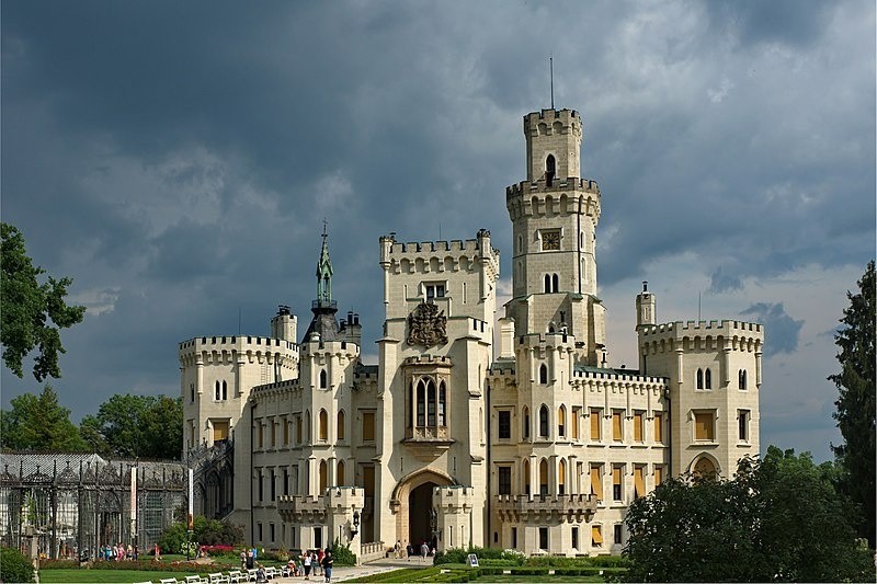Pałac Hluboká – ulubiony cel filmowców...