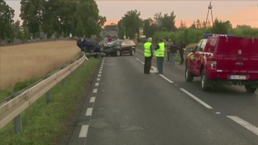 Tragiczny wypadek w Brdowie: To niby taka prosta droga