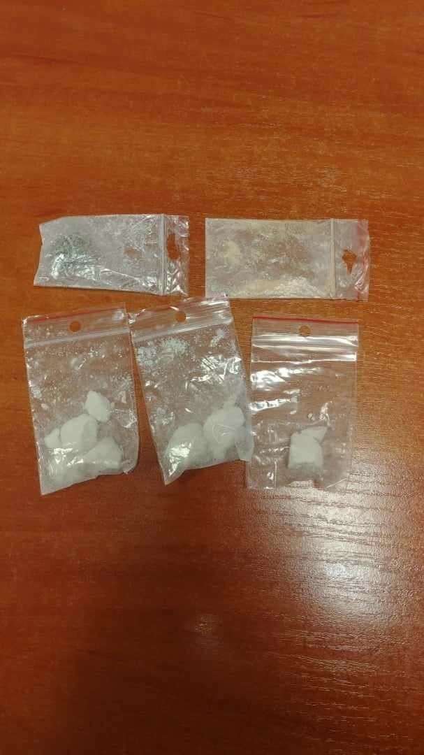 Narkotyki znalezione przez staszowskich kryminalnych.