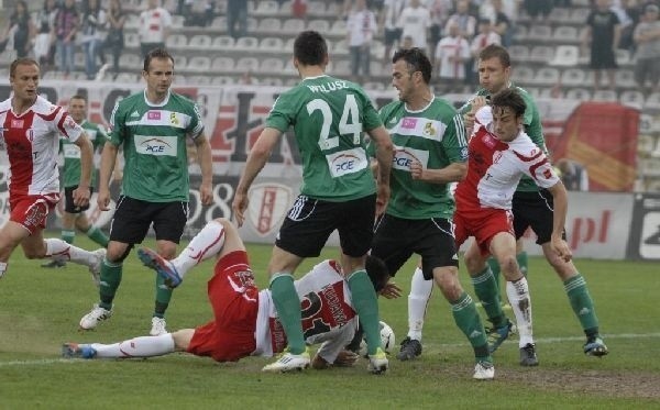 Gdyby tak ambitnie ełkaesiacy grali przez cały sezon, utrzymaliby się się w futbolowej elicie.