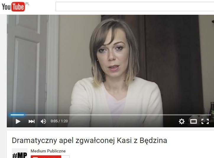 Pani Kasia Twierdzi, że zgwałcił ją policjant z KPP Będzin....