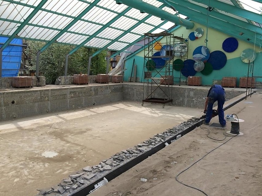 Trwa remont wodzisławskiego basenu