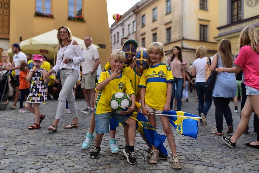 Euro U21 w Lublinie. Kibice Szwecji i Słowacji w drodze na mecz [ZDJĘCIA]