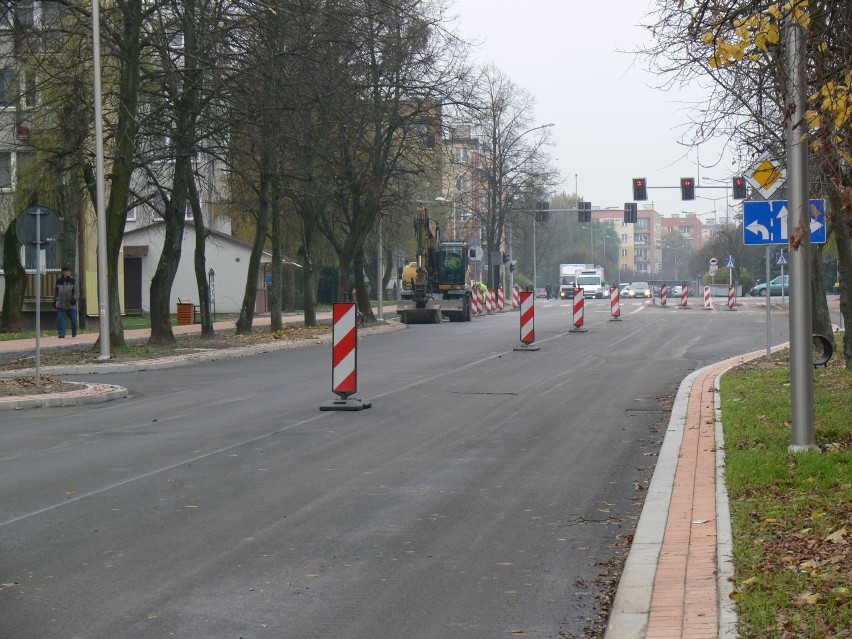 Ulica Kopernika w Tarnobrzegu po gruntownym remoncie....