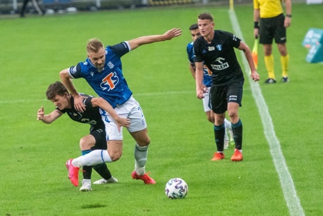 30.08.2020 poznan lg lech poznan wisla plock tymoteusz puchacz stadion ulica bulgarska. nz tymoteusz puchacz glos wielkopolski. fot. lukasz gdak/polska press