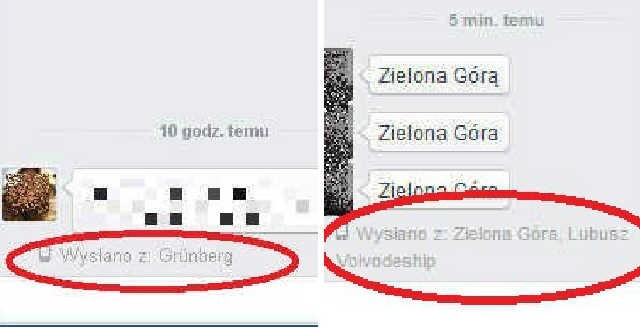 Grünberg zamiast Zielona Góra - tak przez przez pewnien czas informował nas Facebook
