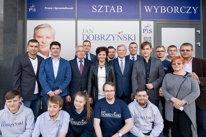 Ul. Nowy Świat 3. Jan Dobrzyński otworzył biuro wyborcze (zdjęcia)