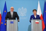 Timmermans po spotkaniu z premier Szydło: Wspieramy obie strony konfliktu o TK [VIDEO]
