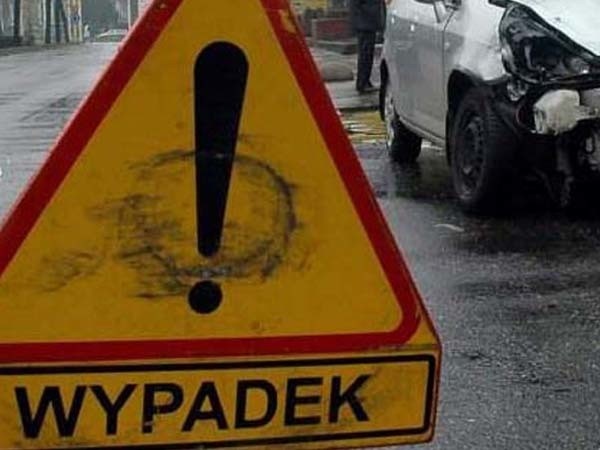 Wypadek na trasie Koszalin-Polanów miał miejsce ok. godz. 9.