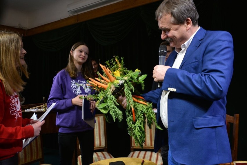 Młodzi kielczanie spotkali się z prezydentem Wojciechem Lubawskim