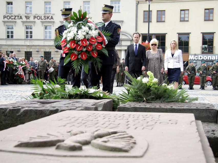 74. rocznica wybuchu II wojny światowej, plac Litewski w...