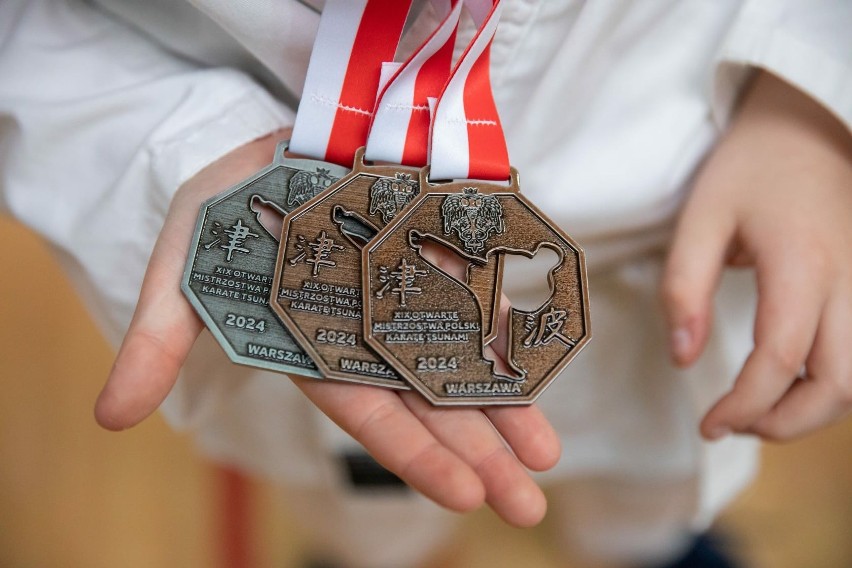 Medale zawodników Klubu Karate Goju-Ryu w XIX Mistrzostwach Polski