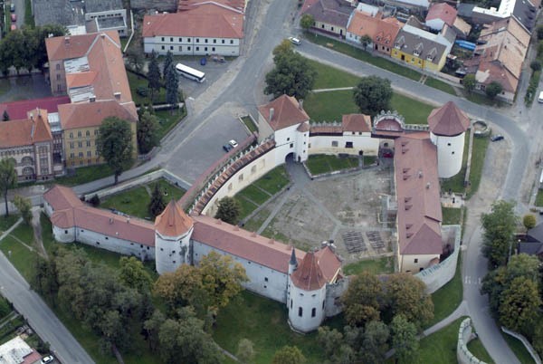 Zamek (Hrad Kežmarok) w Keźmarku na Słowacji, który się...