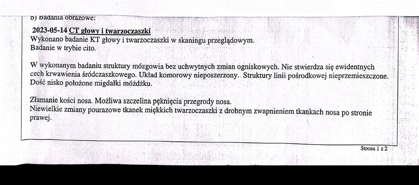 Pobity przez piłkarza Motoru 36-latek opowiada o zdarzeniu