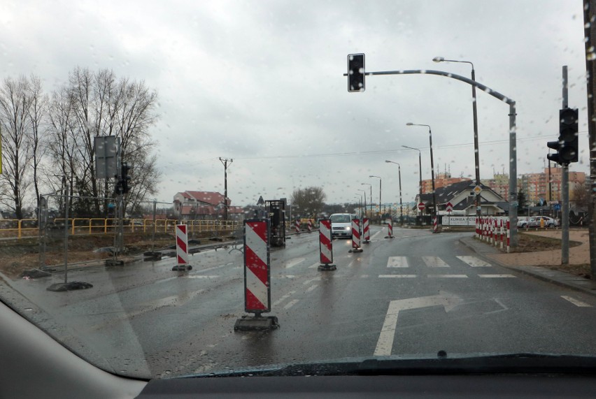 Trwa remont sieci tramwajowej w Grudziądzu, m.in. przy ulicy...
