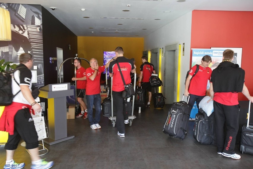 FIVB Mistrzostwa Świata w siatkówce 2014: Niemcy i Finowie w hotelu [ZDJĘCIA]