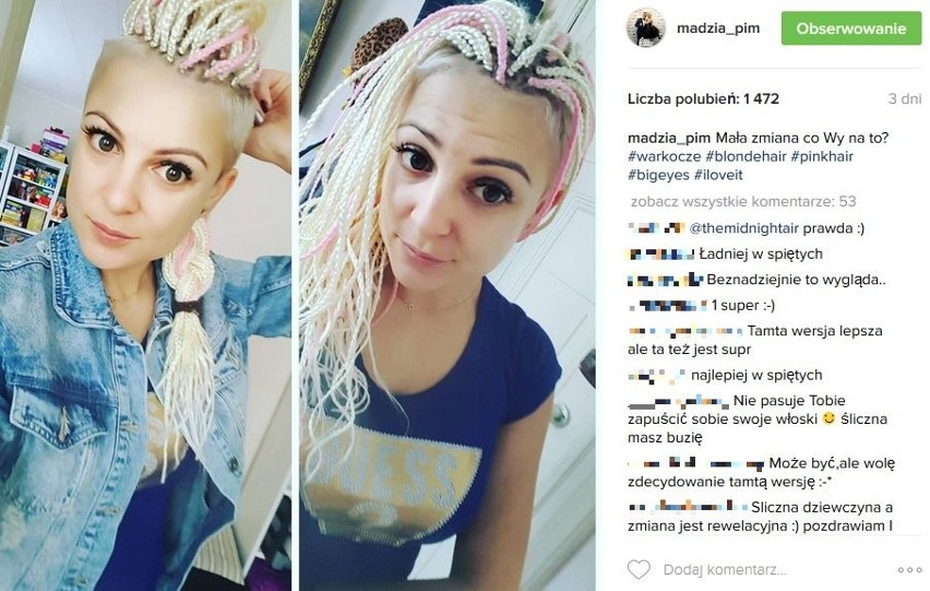 Magda Narożna z zespołu "Piękni i Młodzi" zmieniła swoją fryzurę (zdjęcia)