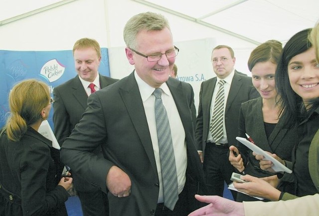 Minister Grad przekonywał wczoraj w Kruszwicy, że cena akcji KSC jest godziwa
