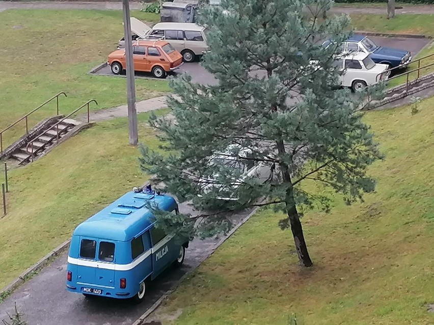 Na planie filmowym "Żeby nie było śladów". Filmowcy kręca...