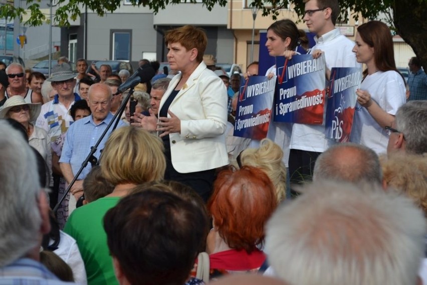 Beata Szydło z PiS odwiedziła Kłobuck