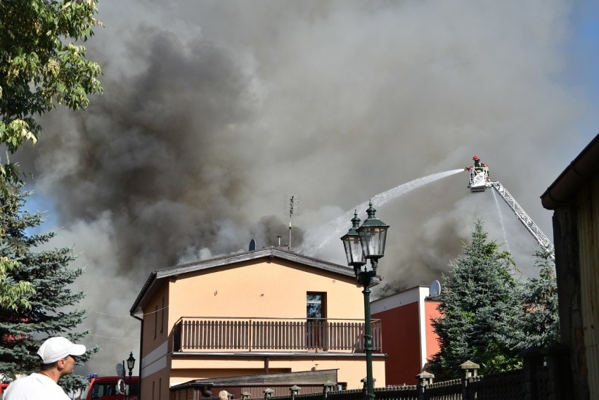 We wtorek rano wybuchł pożar w jednym z budynków w centrum...