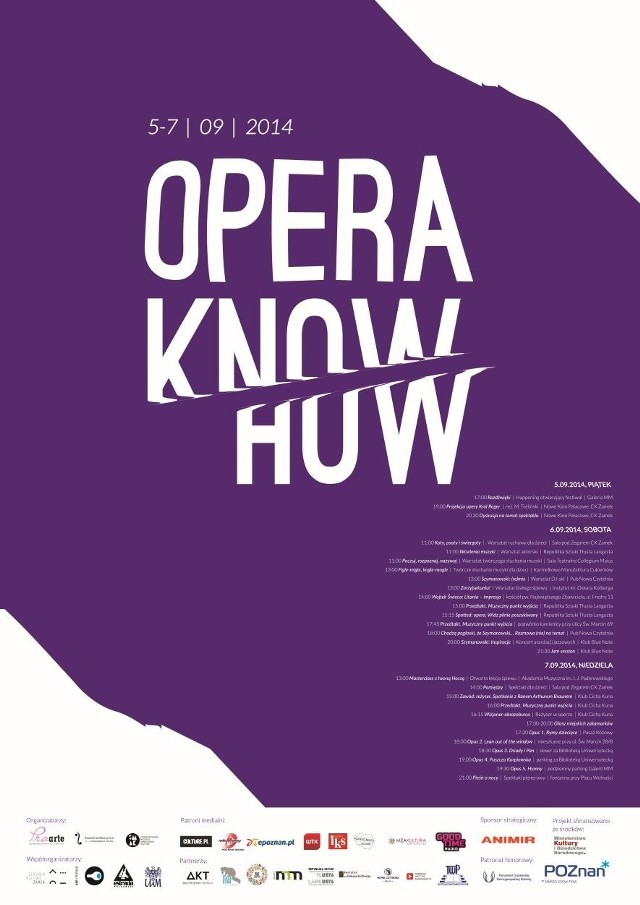 Festiwal Opera Know-How w Poznaniu