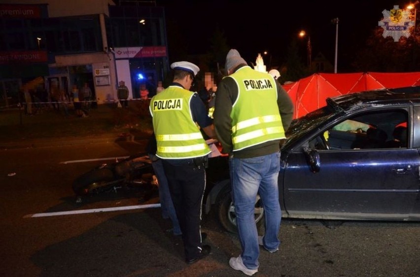 Śmiertelny wypadek motocyklisty w Wejherowie