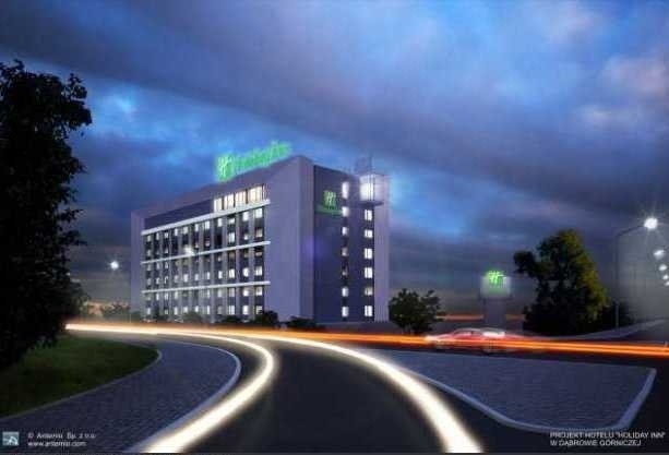 Hotel Holiday Inn w Dąbrowie Górniczej - wizualizacja