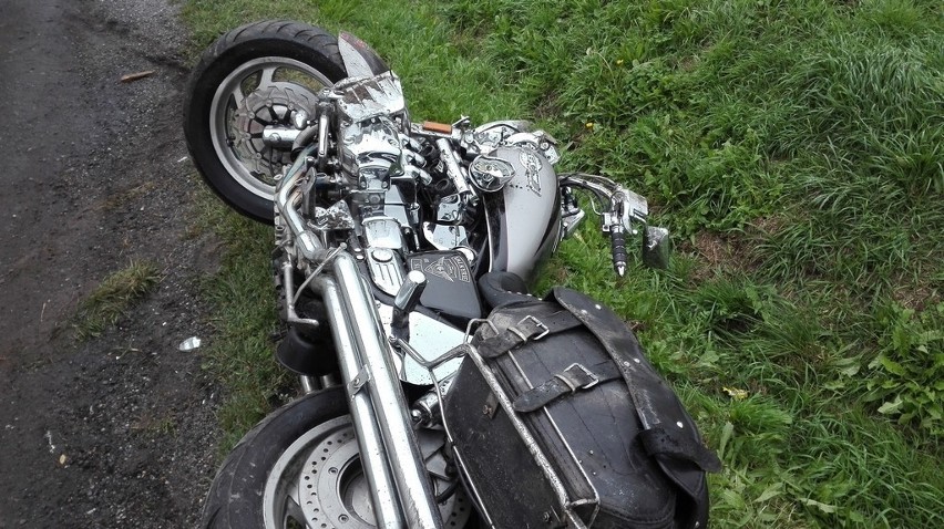 Gnojnik. Motocyklista zginął w wypadku